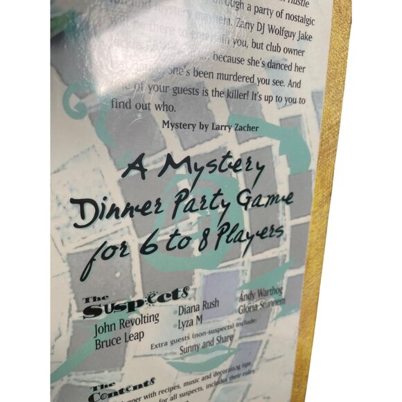 Murder Mystery Staying Alive Party dinner gathering Game For 6 To 8 adult Player - Picture 6 of 9